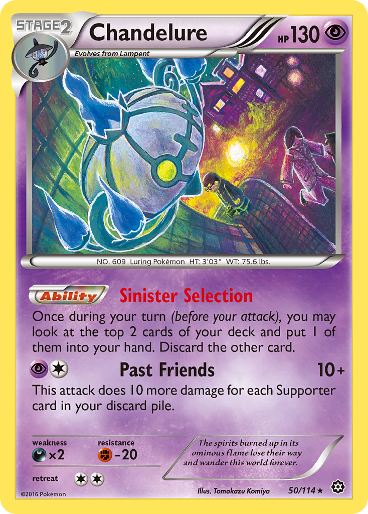 Chandelure (50/114) [XY: Steam Siege] | Odin's Place