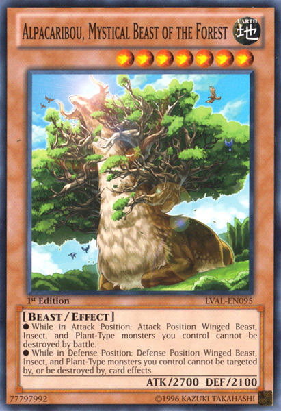 Alpacaribou, Mystical Beast of the Forest [LVAL-EN095] Common | Odin's Place