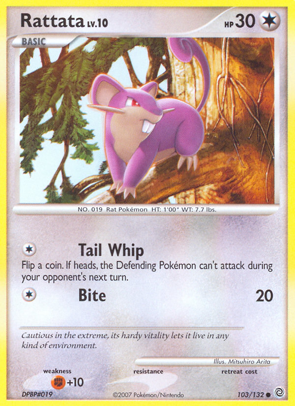 Rattata (103/132) [Diamond & Pearl: Secret Wonders] | Odin's Place