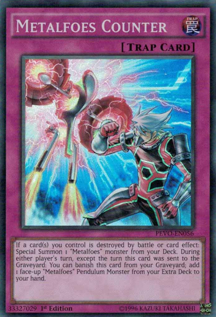 Metalfoes Counter [PEVO-EN056] Super Rare | Odin's Place