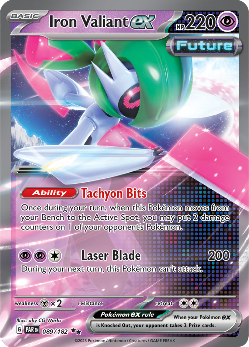 Iron Valiant ex (068) (Jumbo Card) [Scarlet & Violet: Paradox Rift] | Odin's Place