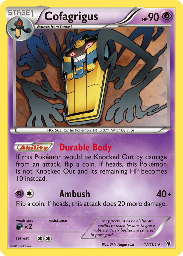 Cofagrigus (47/101) [Black & White: Noble Victories] | Odin's Place