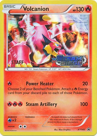 Volcanion (XY145) (Staff) [XY: Black Star Promos] | Odin's Place