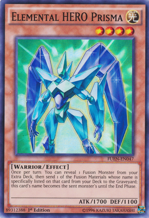Elemental HERO Prisma [FUEN-EN047] Super Rare | Odin's Place
