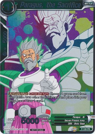 Paragus, the Sacrifice (Event Pack 4) (P-105) [Promotion Cards] | Odin's Place