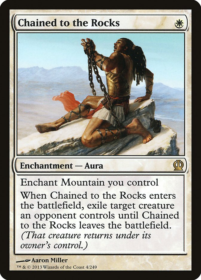 Chained to the Rocks (4) [Theros] | Odin's Place