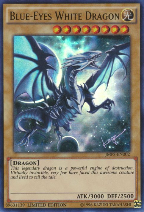 Blue-Eyes White Dragon [JMPS-EN002] Ultra Rare | Odin's Place