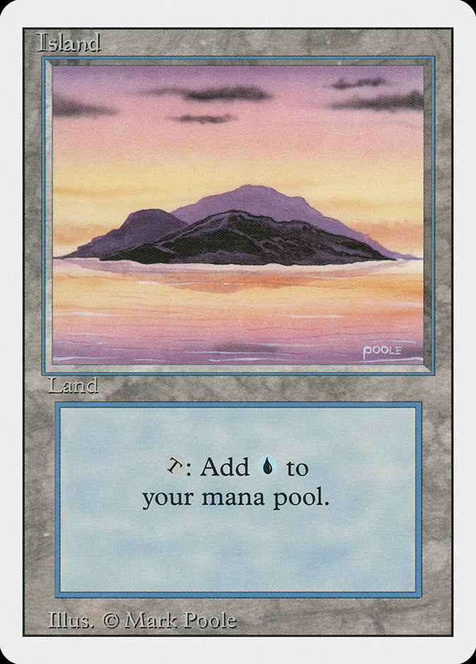 Island (Sunset / Signature on Right) [Revised Edition] | Odin's Place