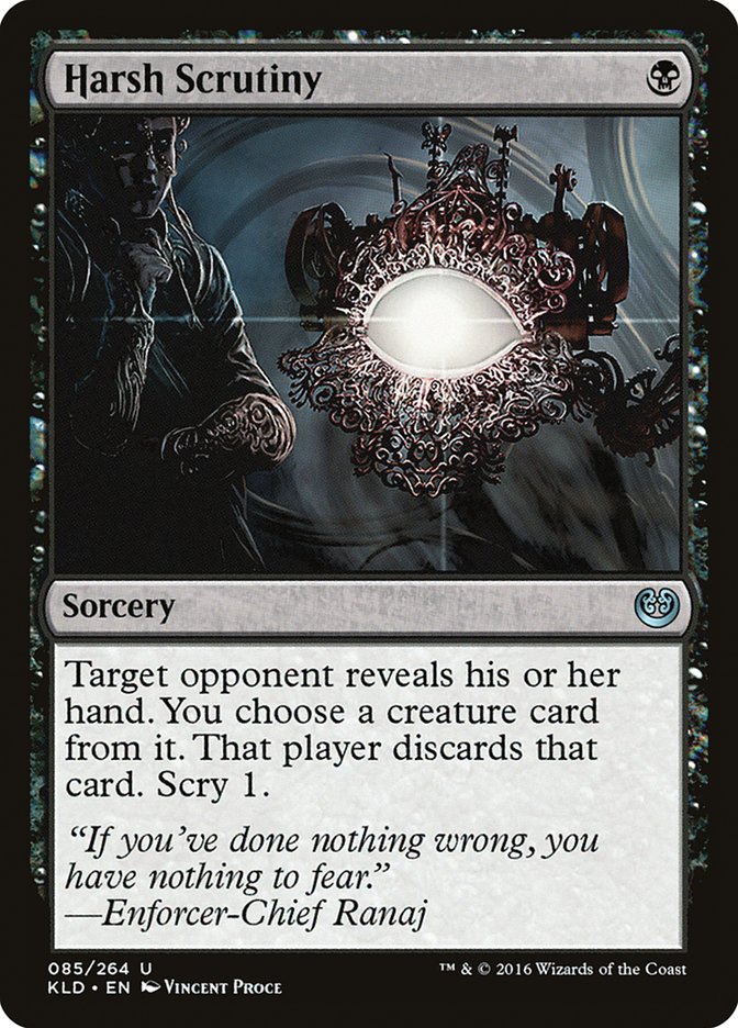 Harsh Scrutiny (85) [Kaladesh] | Odin's Place