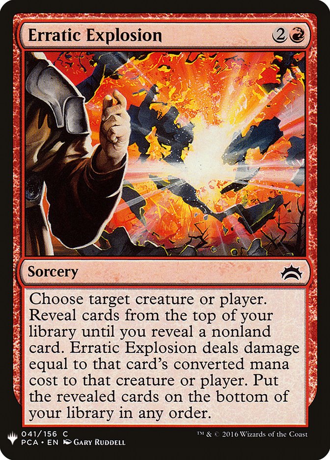 Erratic Explosion [Mystery Booster] | Odin's Place