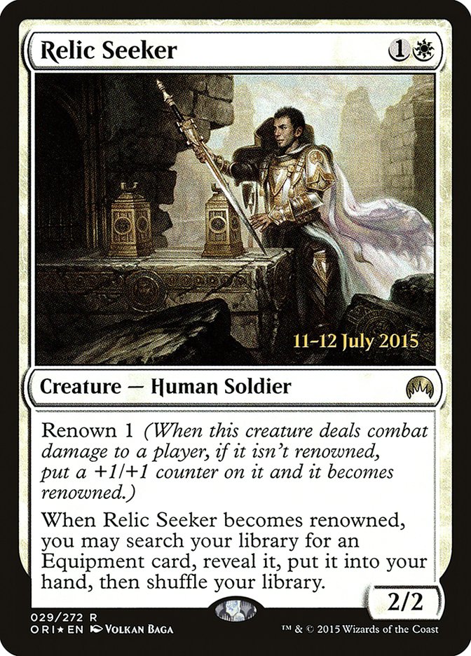 Relic Seeker (29) [Magic Origins Prerelease Promos] | Odin's Place