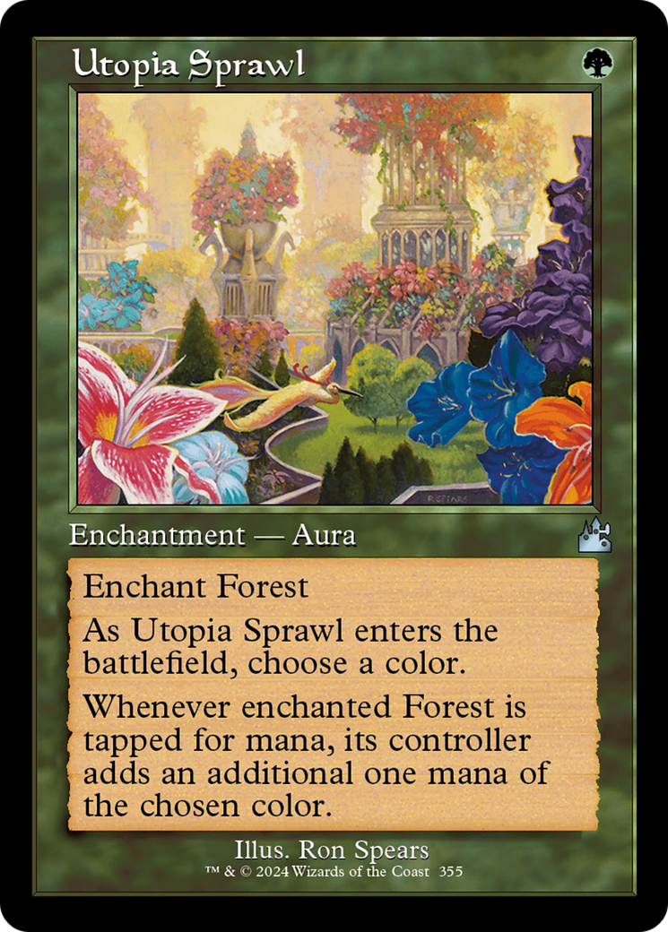 Utopia Sprawl (Retro Frame) [Ravnica Remastered] | Odin's Place