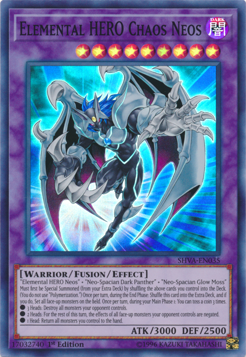 Elemental HERO Chaos Neos [SHVA-EN035] Super Rare | Odin's Place