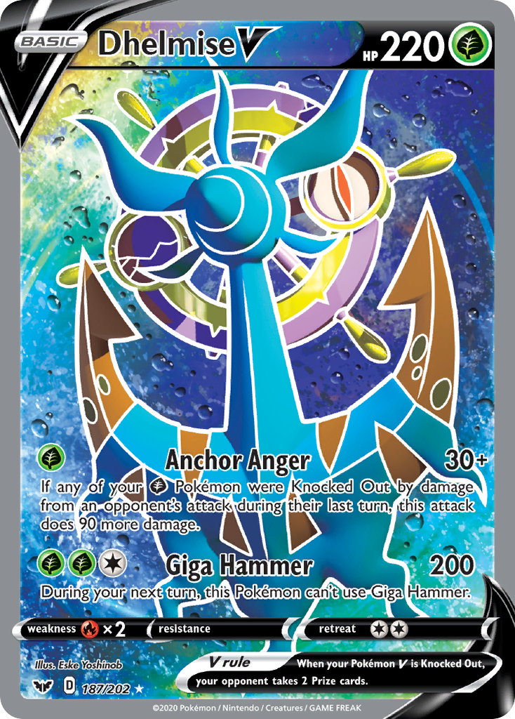 Dhelmise V (187/202) [Sword & Shield: Base Set] | Odin's Place