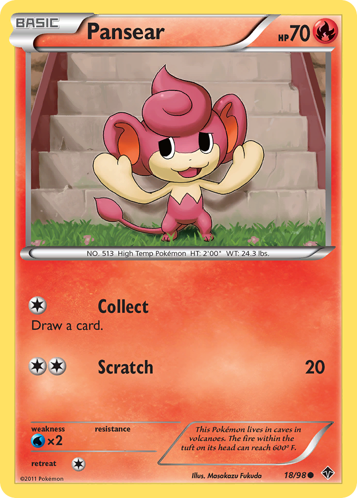 Pansear (18/98) [Black & White: Emerging Powers] | Odin's Place