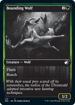 Bounding Wolf [Innistrad: Double Feature] | Odin's Place