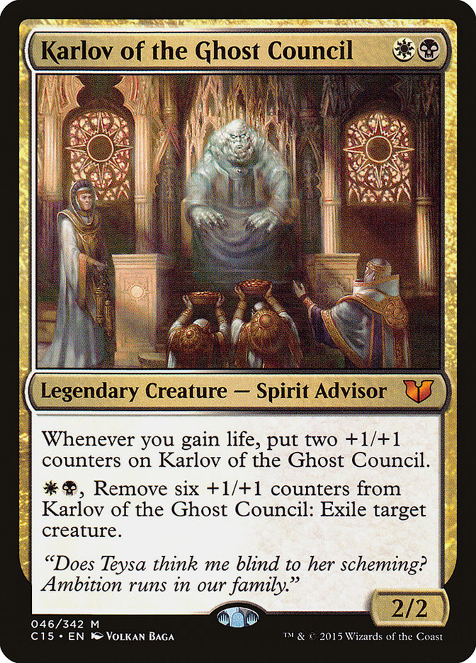 Karlov of the Ghost Council (46) [Commander 2015] | Odin's Place