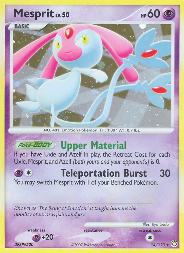 Mesprit (14/123) [Diamond & Pearl: Mysterious Treasures] | Odin's Place