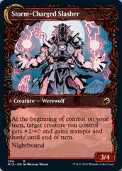 Reckless Stormseeker // Storm-Charged Slasher (Showcase Equinox) [Innistrad: Midnight Hunt] | Odin's Place