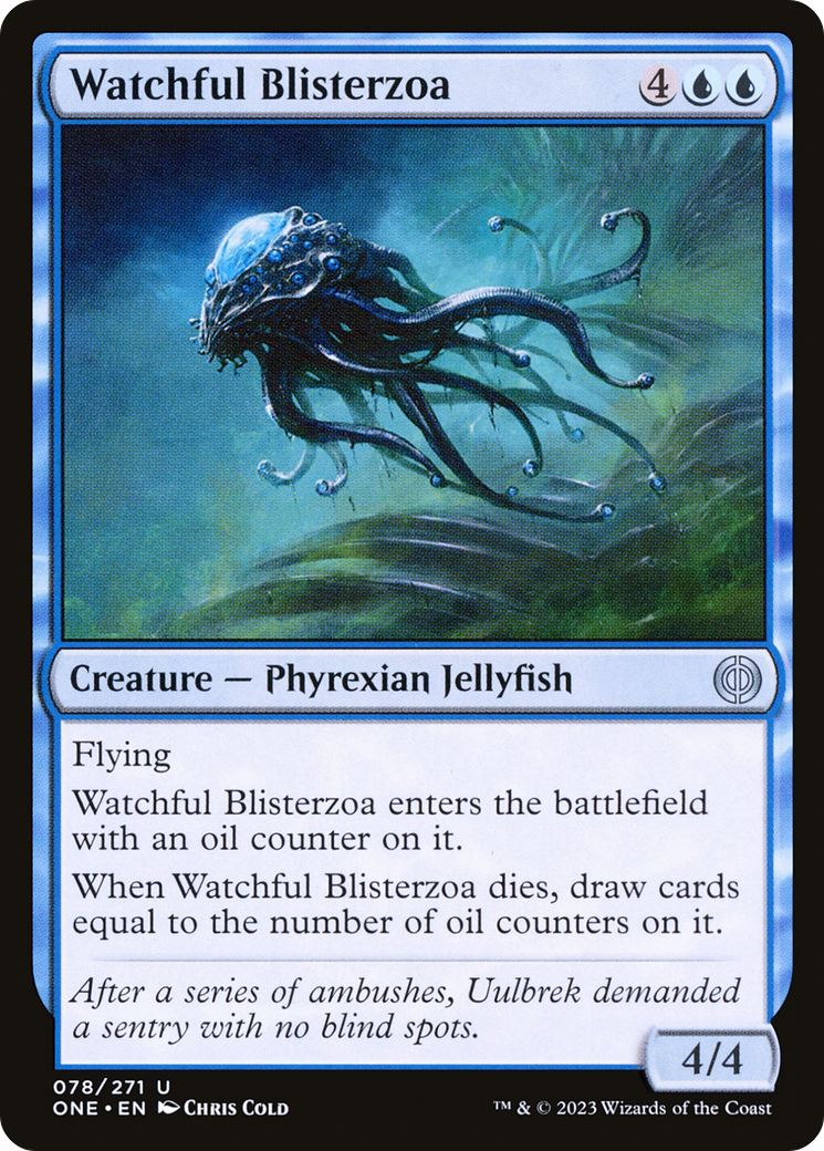 Watchful Blisterzoa [Phyrexia: All Will Be One] | Odin's Place