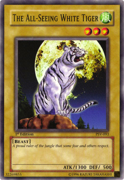 The All-Seeing White Tiger [PSV-093] Common | Odin's Place