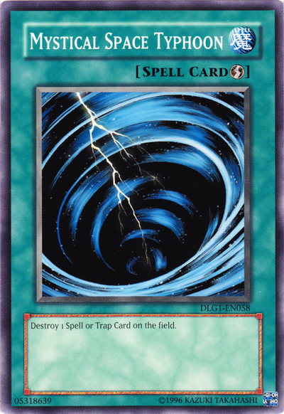 Mystical Space Typhoon [DLG1-EN058] Common | Odin's Place