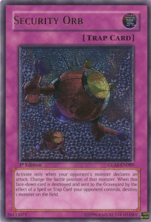 Security Orb [GLAS-EN089] Ultimate Rare | Odin's Place