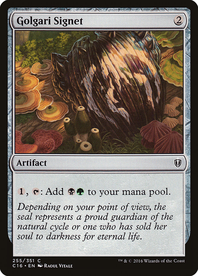 Golgari Signet (255) [Commander 2016] | Odin's Place