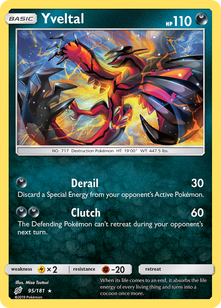 Yveltal (95/181) [Sun & Moon: Team Up] | Odin's Place