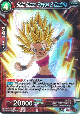 Bold Super Saiyan 2 Caulifla (TB1-012) [The Tournament of Power] | Odin's Place