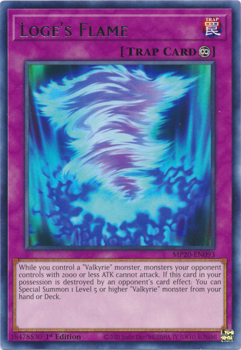 Loge's Flame [MP20-EN093] Rare | Odin's Place