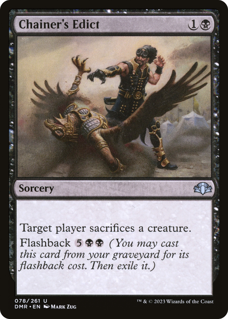 Chainer's Edict [Dominaria Remastered] | Odin's Place