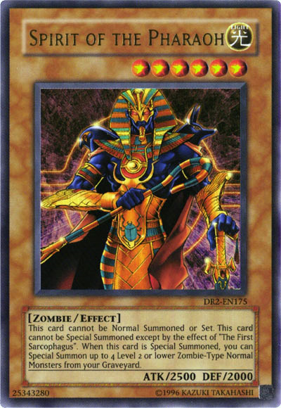 Spirit of the Pharaoh [DR2-EN175] Ultra Rare | Odin's Place