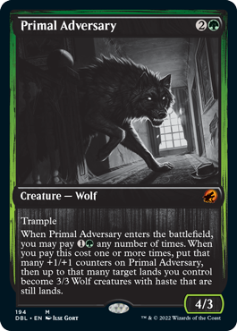 Primal Adversary [Innistrad: Double Feature] | Odin's Place