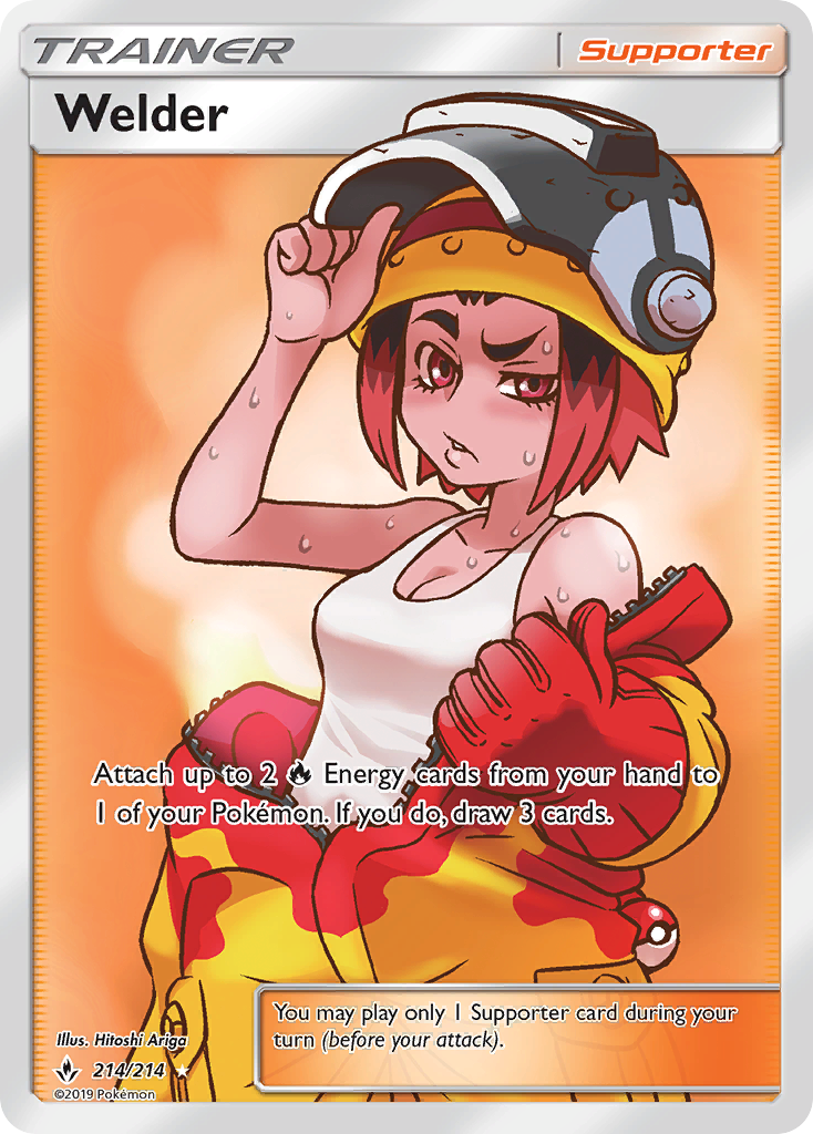 Welder (214/214) [Sun & Moon: Unbroken Bonds] | Odin's Place