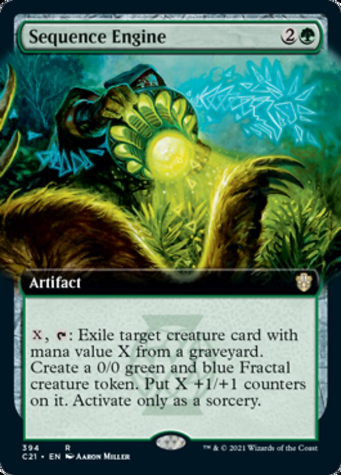 Sequence Engine (Extended Art) [Commander 2021] | Odin's Place