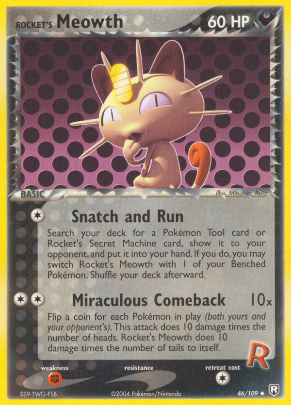 Rocket's Meowth (46/109) [EX: Team Rocket Returns] | Odin's Place