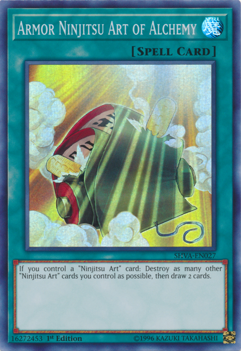 Armor Ninjitsu Art of Alchemy [SHVA-EN027] Super Rare | Odin's Place