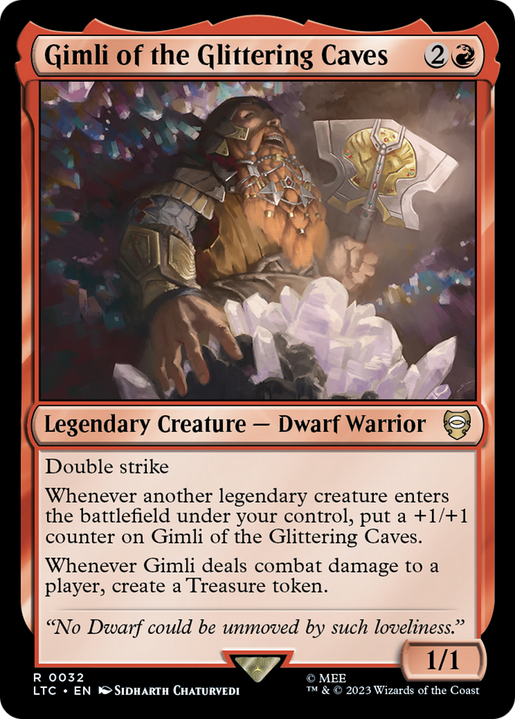 Gimli of the Glittering Caves [The Lord of the Rings: Tales of Middle-Earth Commander] | Odin's Place