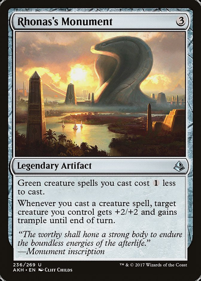 Rhonas's Monument (236) [Amonkhet] | Odin's Place