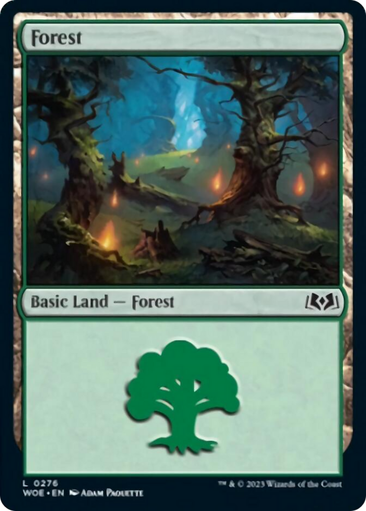 Forest (0276) [Wilds of Eldraine] | Odin's Place