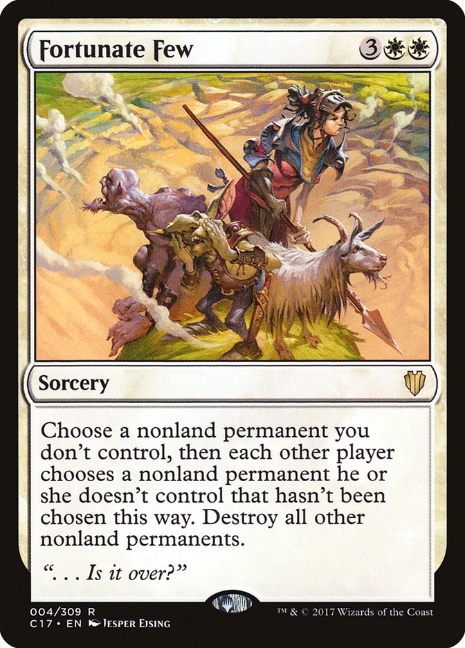 Fortunate Few (4) [Commander 2017] | Odin's Place