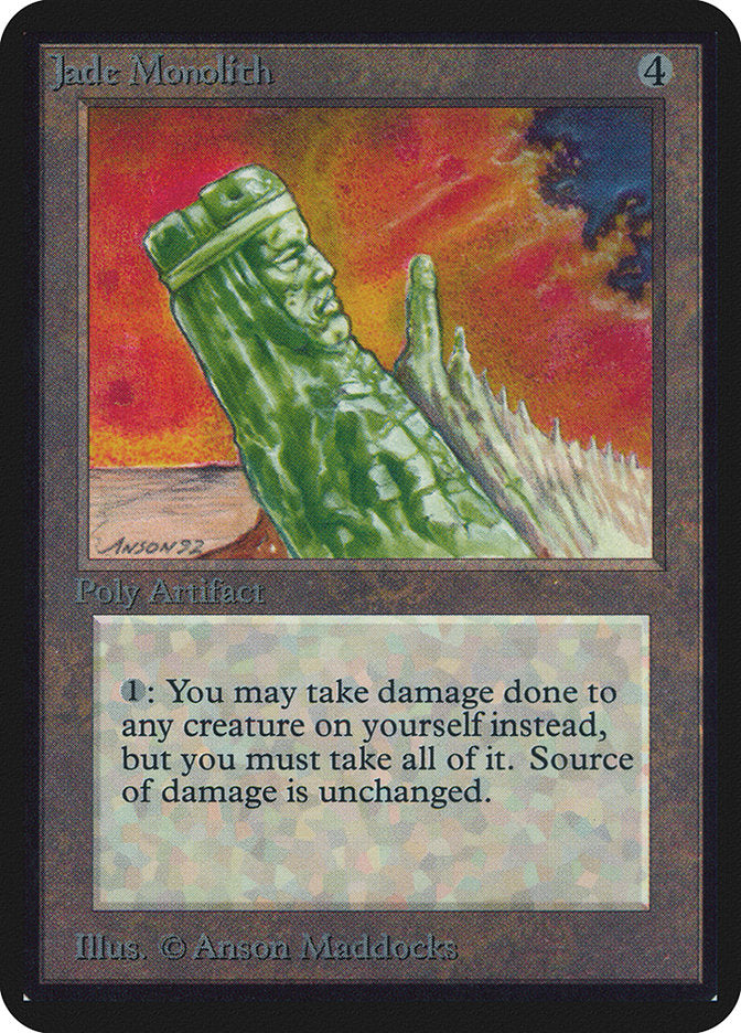 Jade Monolith (252) [Alpha Edition] | Odin's Place
