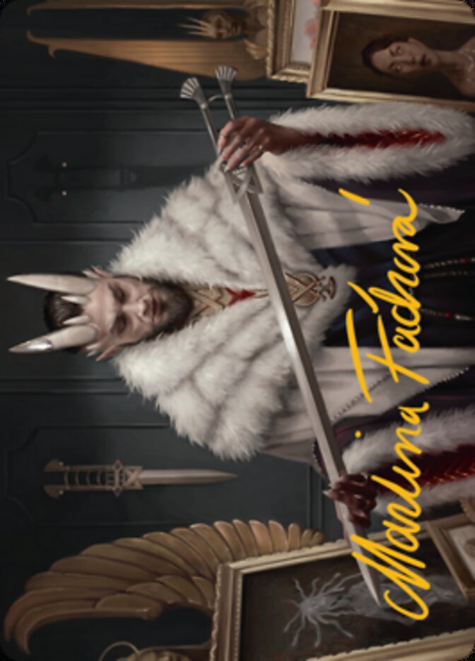Lord Xander, the Collector Art Card (Gold-Stamped Signature) [Streets of New Capenna Art Series] | Odin's Place