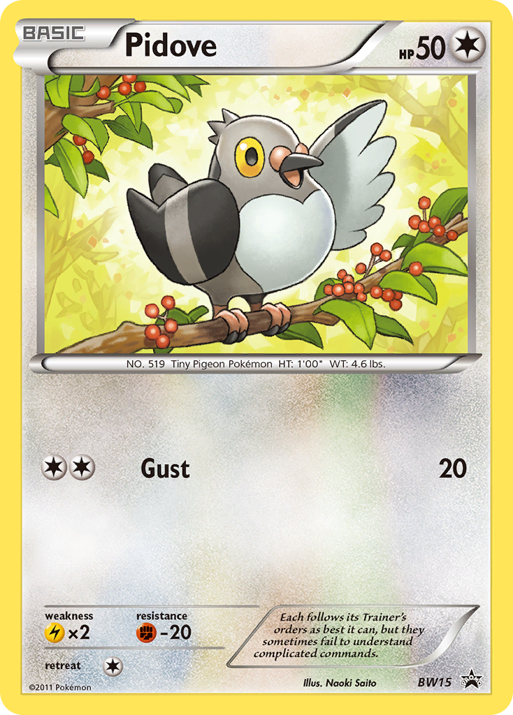 Pidove (BW15) [Black & White: Black Star Promos] | Odin's Place