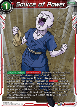 Source of Power (BT14-030) [Cross Spirits] | Odin's Place