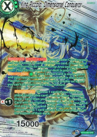 King Piccolo, Dimensional Conqueror (SPR) (BT12-057) [Vicious Rejuvenation] | Odin's Place