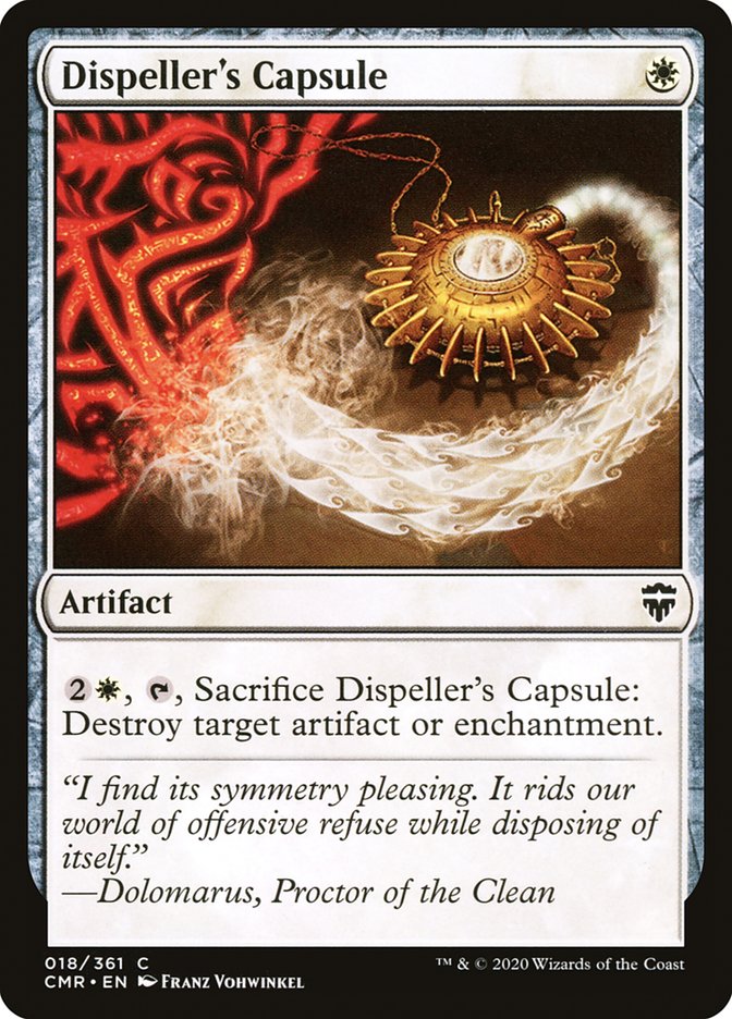 Dispeller's Capsule [Commander Legends] | Odin's Place