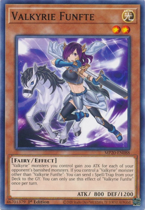 Valkyrie Funfte [MP20-EN088] Common | Odin's Place