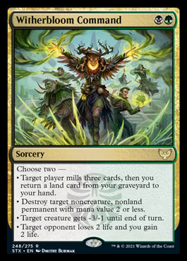 Witherbloom Command [Strixhaven: School of Mages] | Odin's Place